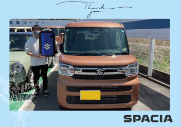 S様スペーシア納車☆彡